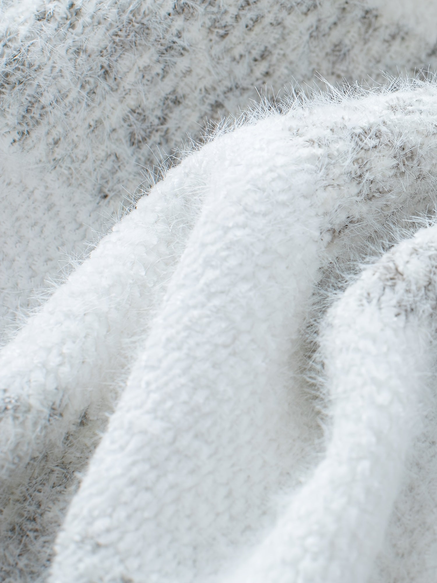 Damski Sweter z Golfem w Poziome Pasy z Długimi Rękawami